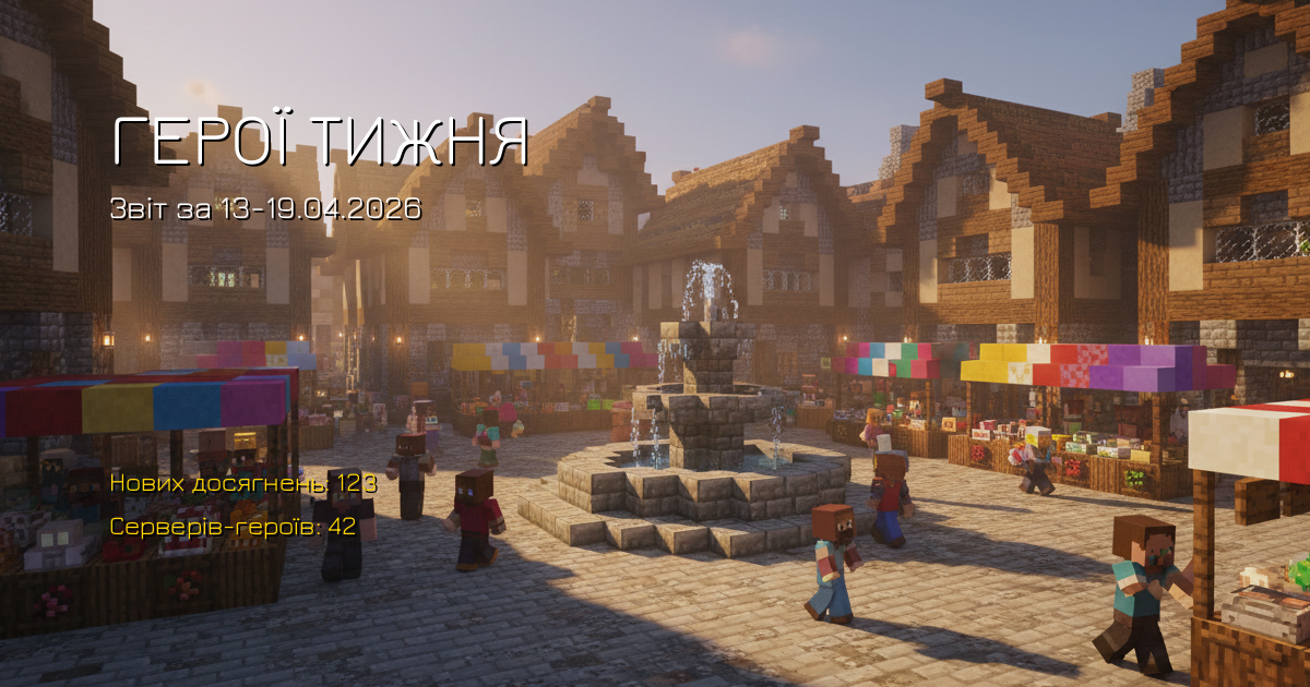 Хто прокачався цього тижня? (13-19.04.2026)