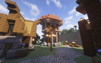 Скріншот українського сервера Minecraft Квітковий (зображення 74)