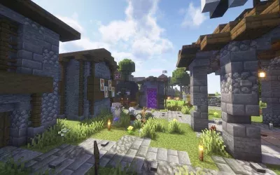 Скріншот українського сервера Minecraft Квітковий (зображення 73)