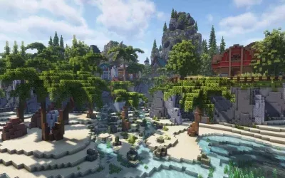 Скріншот українського сервера Minecraft MinePix (зображення 9)