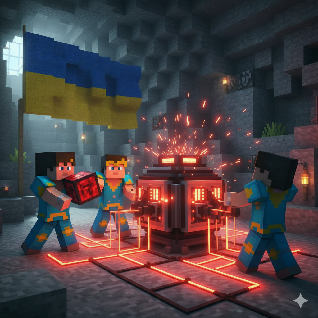 Minecraft відключення енергії