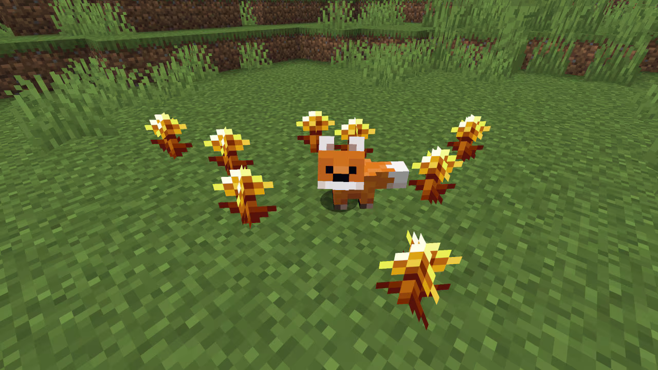 Скріншот ігрового процесу з оновлення Minecraft Java 26.1 з новими моделями дитинчат тварин