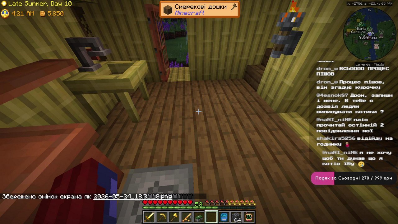 Stream snapshot