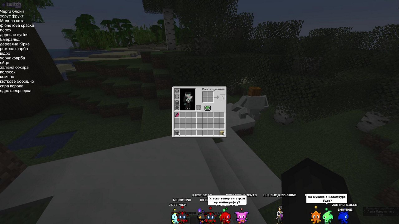 Stream snapshot