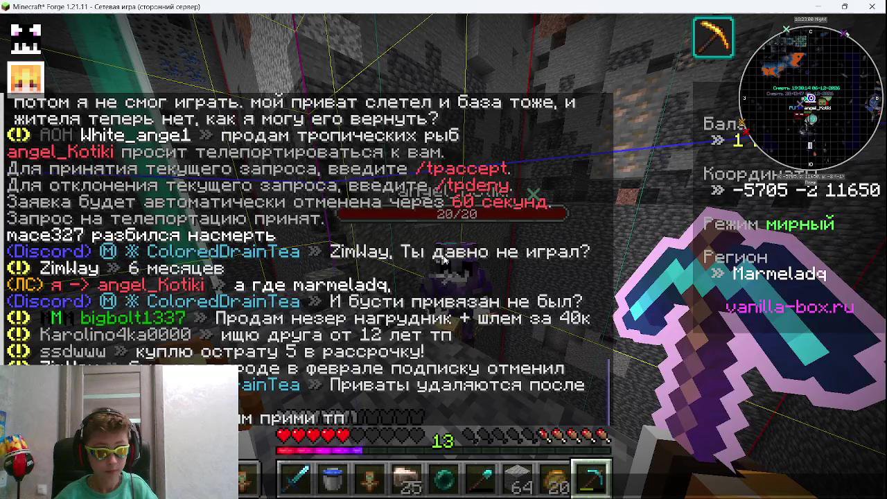 Stream snapshot